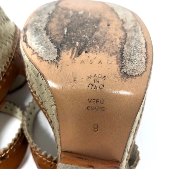 CASADEI slides, made in Italy, size 9/39 - Picture 12 of 13